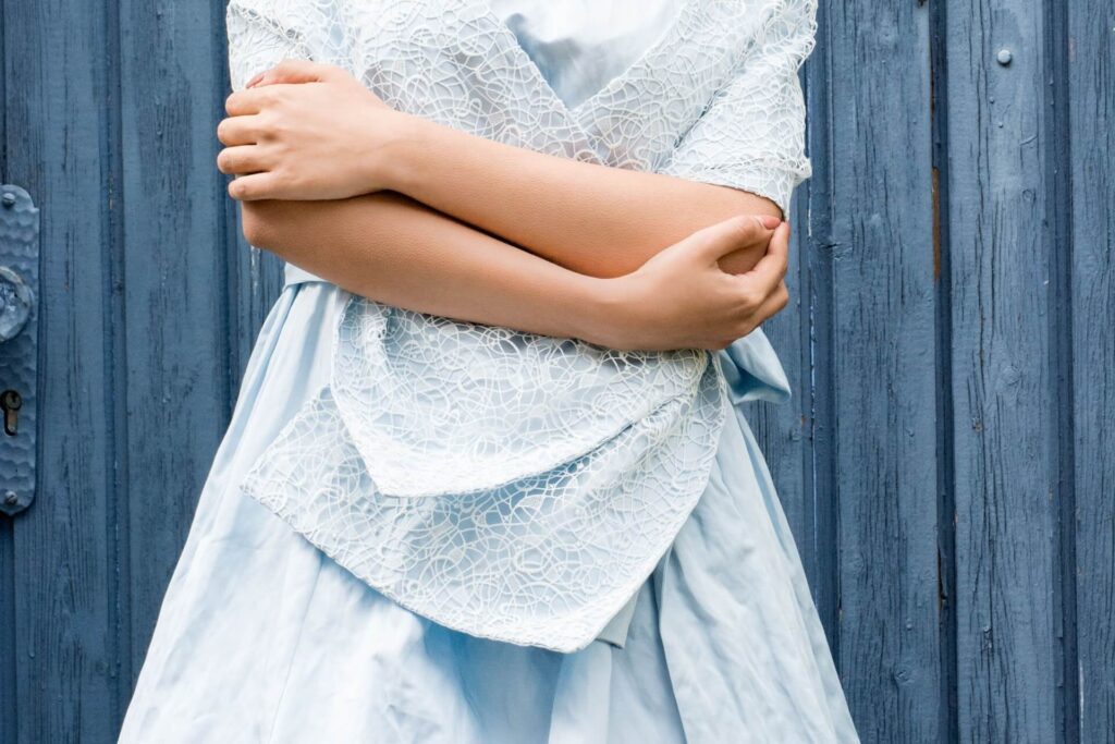 White Dress In Cool Place